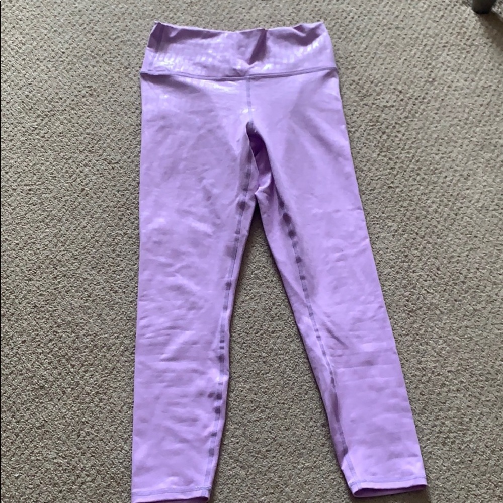 High waisted printed powerhold 7/8 legging